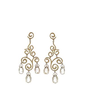 Brinco H Stern Arabesco Ouro Amarelo