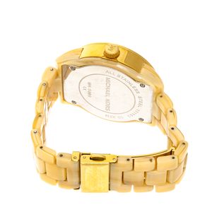 Relógio Michael Kors Marfim e Dourado