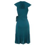 Vestido-Diane-Von-Furstenberg-Envelope-Nylon-Turquesa