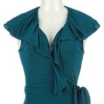 Vestido-Diane-Von-Furstenberg-Envelope-Nylon-Turquesa