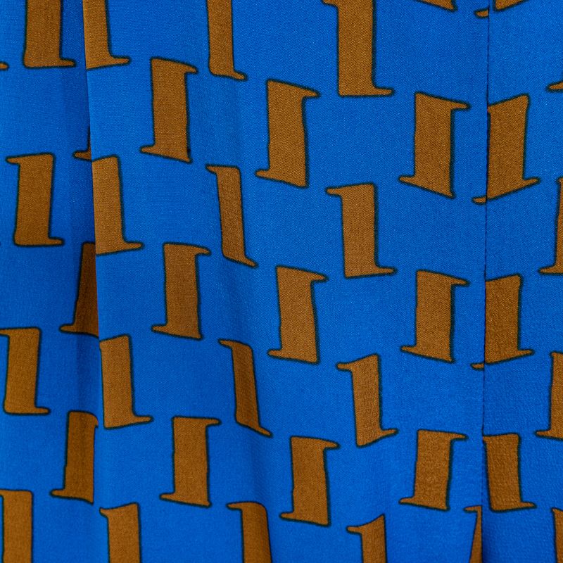 Macacao-Diane-Von-Furstenberg-Estampado-Azul-e-Mostarda