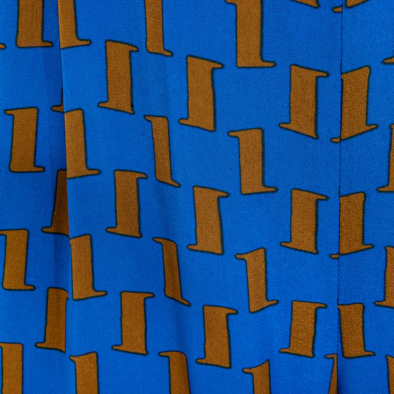 Macacao-Diane-Von-Furstenberg-Estampado-Azul-e-Mostarda