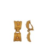 Brinco-Vintage-Pressao-Pendurado-Dourado-Mini-Perolas