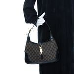 Bolsa-Gucci-Jackie-Vintage-GG-Supreme-e-Couro-Preto