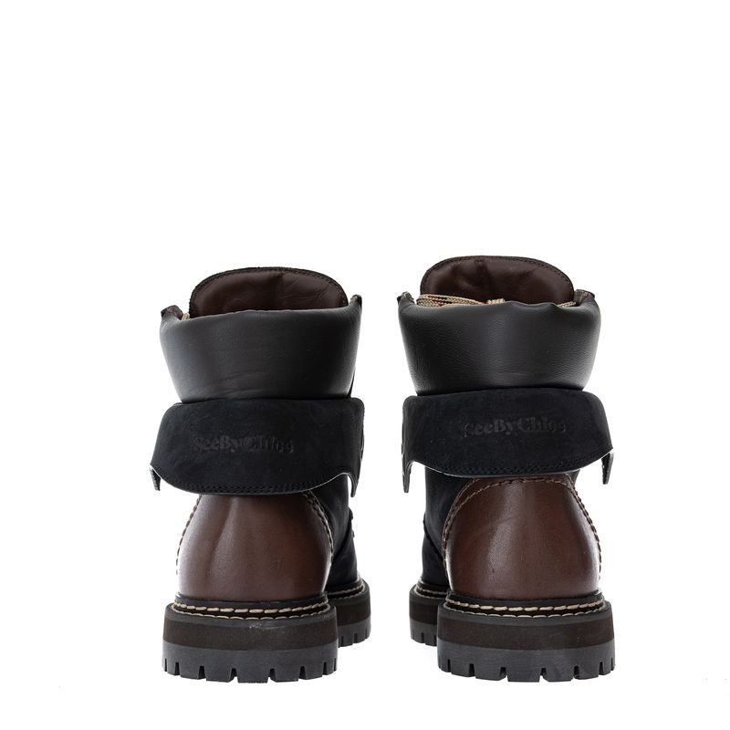 Bota-See-by-Chloe-Luster-Couro-Preto-e-Marrom