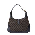 Bolsa-Gucci-Jackie-Vintage-GG-Supreme-e-Couro-Preto