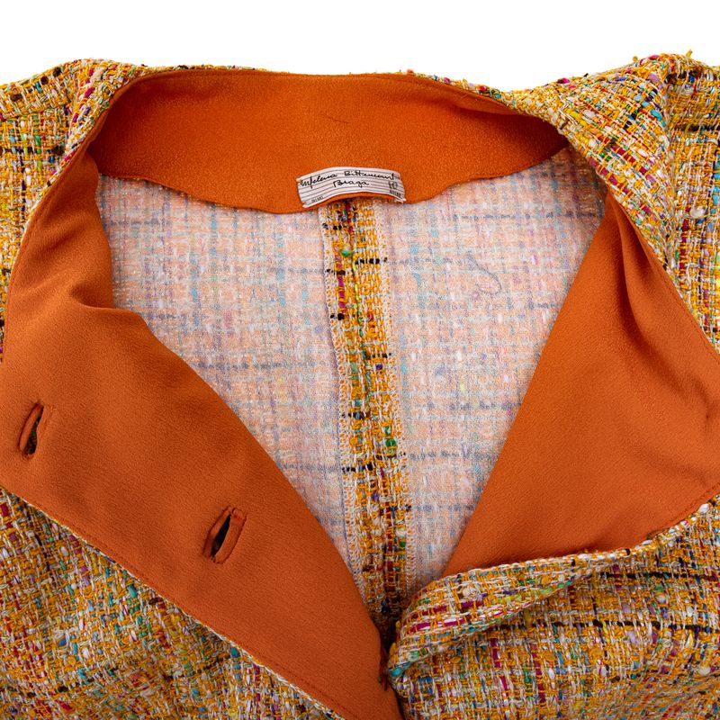 Conjunto-Vintage-Tweed-Laranja