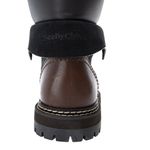 Bota-See-by-Chloe-Luster-Couro-Preto-e-Marrom