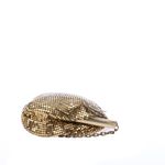 Bolsa-Vintage-Malha-de-Metal-Dourada
