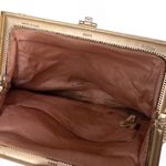 Bolsa-Vintage-Malha-de-Metal-Dourada