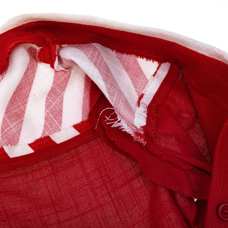 Vestido-Vintage-Linho-Vermelho
