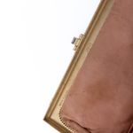 Bolsa-Vintage-Malha-de-Metal-Dourada