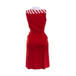 Vestido-Vintage-Linho-Vermelho