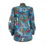 Camisa-Organza-Floral-Azul