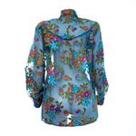 Camisa-Organza-Floral-Azul