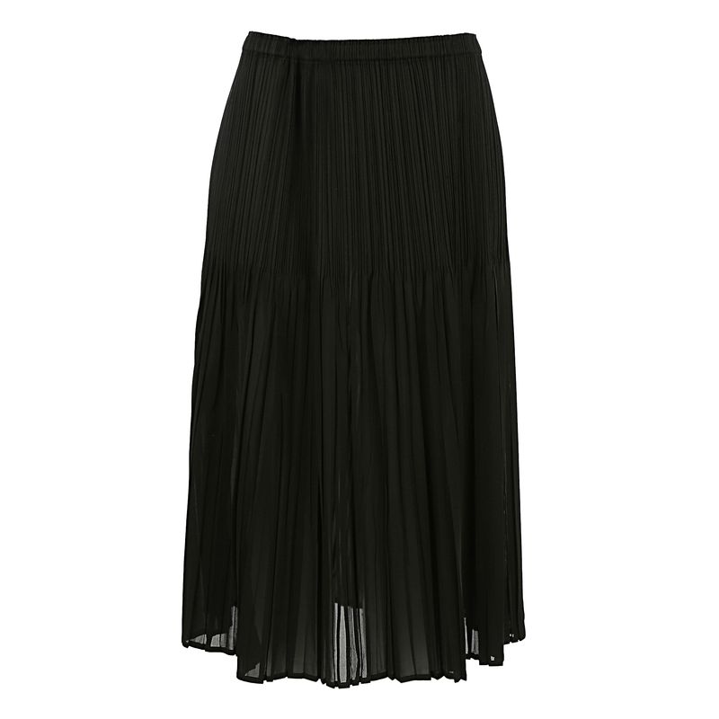 Saia-Pleats-Please-Plissada-Preta