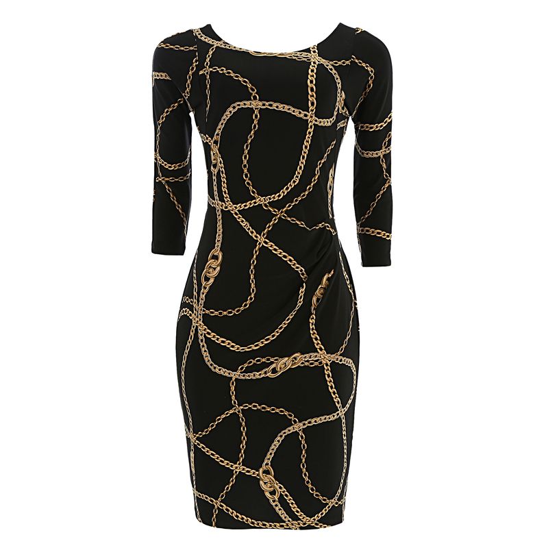 Vestido-Lauren-Ralph-Lauren-Preto-e-Correntes