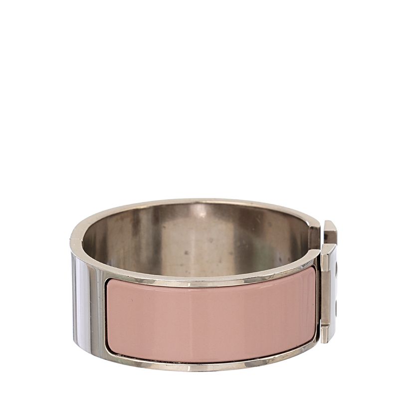 Bracelete-Hermes-Clic-Clac-H-Rosa-Claro