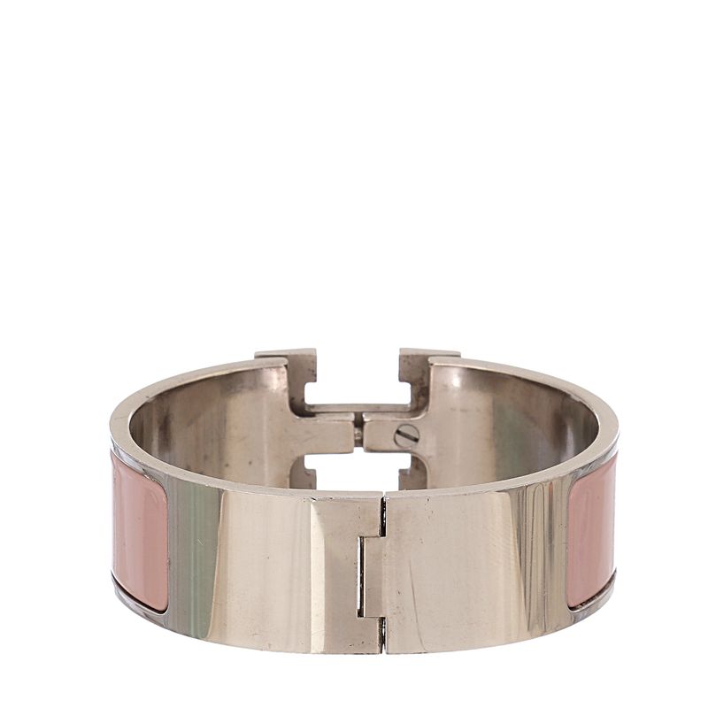 Bracelete-Hermes-Clic-Clac-H-Rosa-Claro