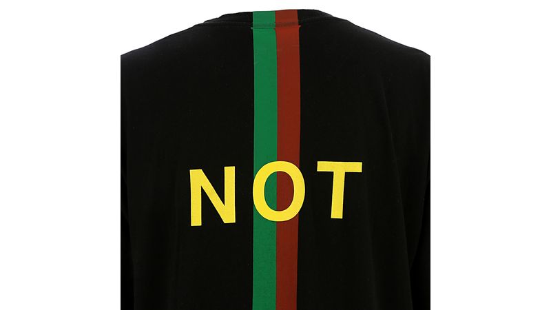Camiseta Gucci Fake Preta | Brechó de luxo - Prettynew