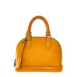 Bolsa-Louis-Vuitton-Alma-BB-Couro-Epi-Amarelo