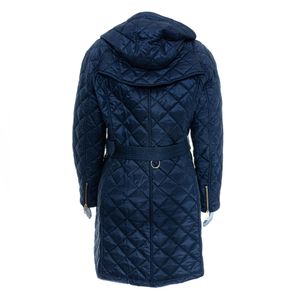 Casaco Burberry Matelassê Azul Marinho