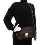 Bolsa-Salvatore-Ferragamo-Fiamma-Flap-Couro-Vinho