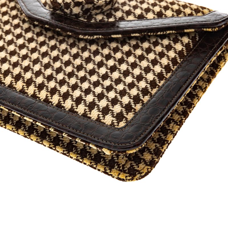 Bolsa-Glorinha-Paranagua-Pied-Poule-Bege-e-Marrom