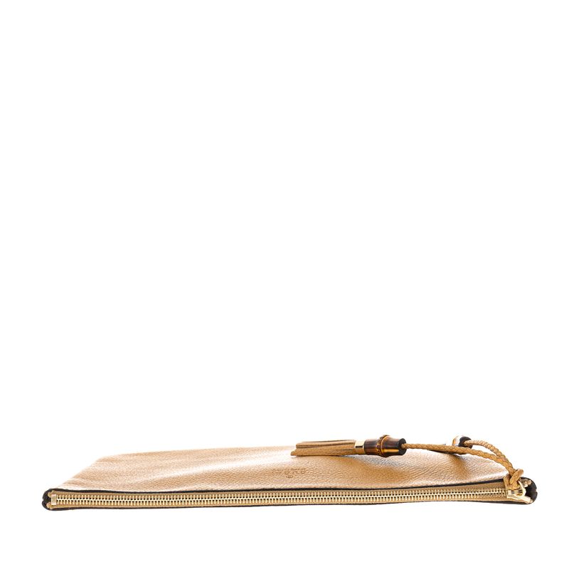 Clutch-Gucci-Couro-Bege-e-Tassel