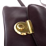 Bolsa-Salvatore-Ferragamo-Fiamma-Flap-Couro-Vinho