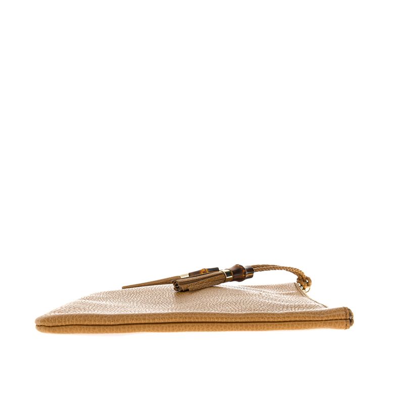 Clutch-Gucci-Couro-Bege-e-Tassel