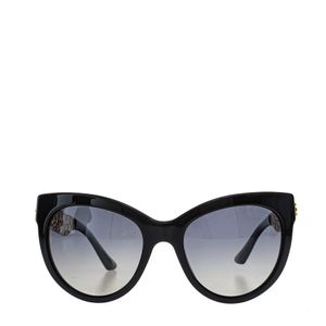 Óculos Dolce & Gabbana Acetato Preto Haste Floral