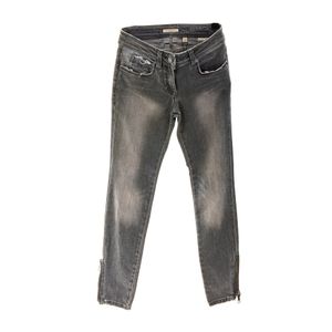 Calça Jeans Burberry Skinny Cinza