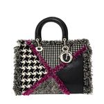 Bolsa-Christian-Dior-Diorissimo-Patchwork-Pied-Poule