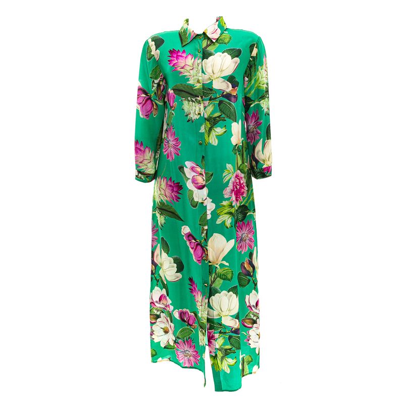 Chemise-Adriana-Degreas-Seda-Verde-e-Estampa-Floral