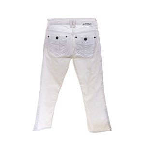 Calça Jeans Burberry Reta Branca