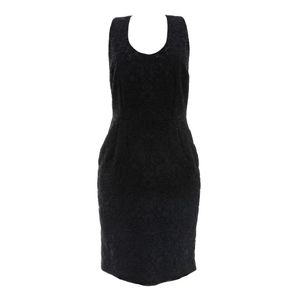 Vestido Dolce & Gabbana Broccato Preto