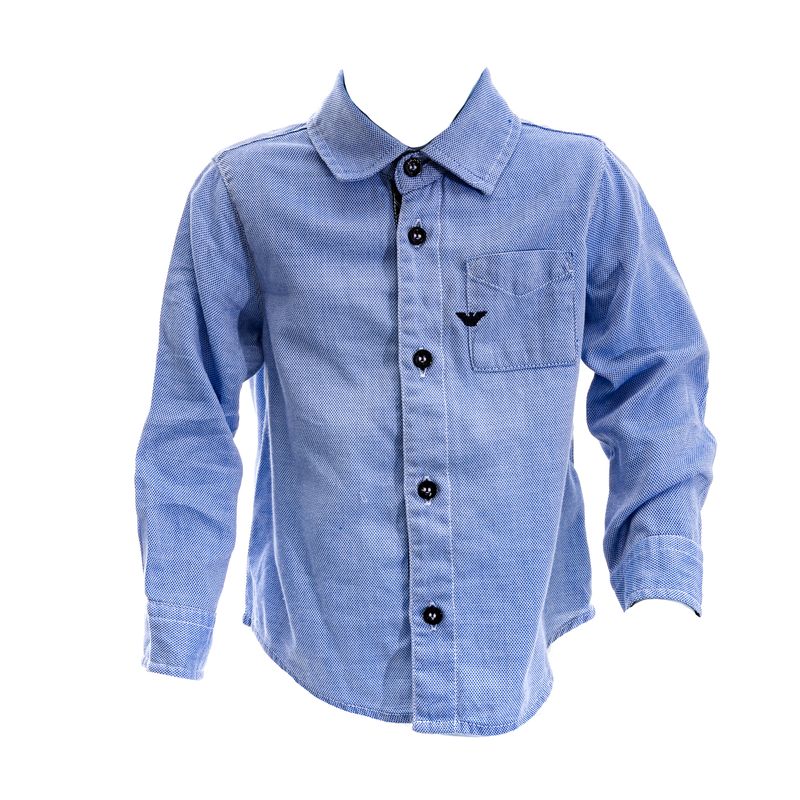 Camisa-Infantil-Armani-Baby-Branco-e-Azul