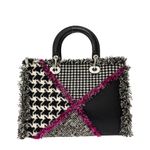 Bolsa-Christian-Dior-Diorissimo-Patchwork-Pied-Poule