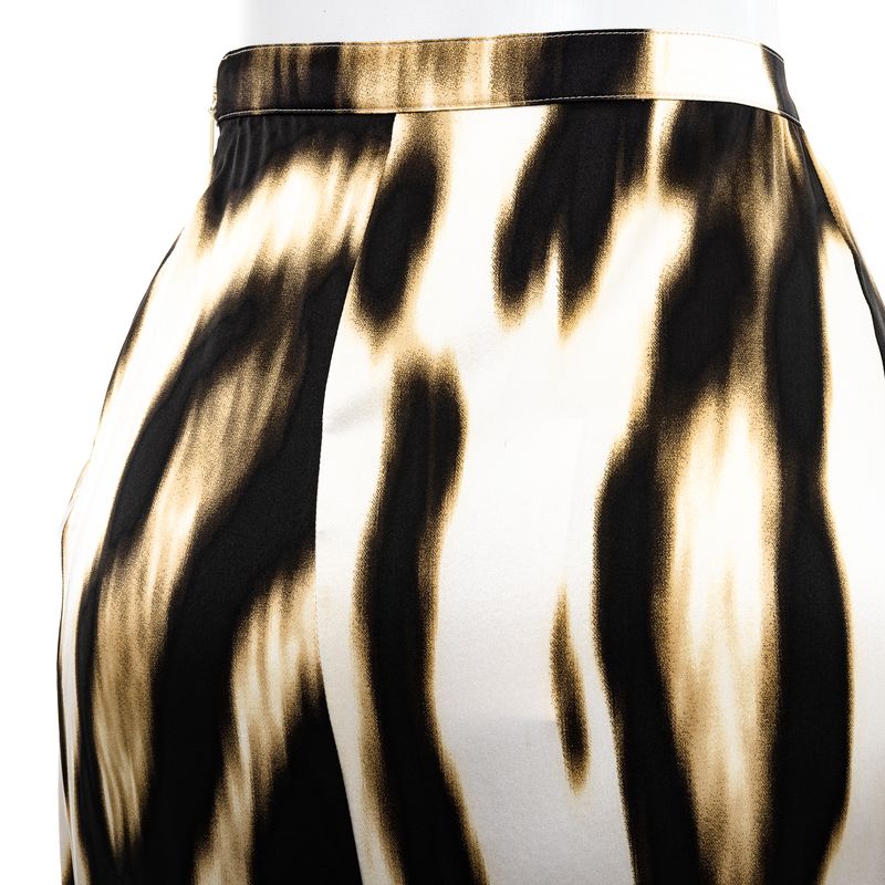 Saia-Roberto-Cavalli-Seda-Animal-Print