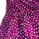 Vestido-Diane-Von-Furstenberg-Roxo-com-Bolinhas