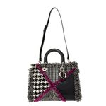 Bolsa-Christian-Dior-Diorissimo-Patchwork-Pied-Poule