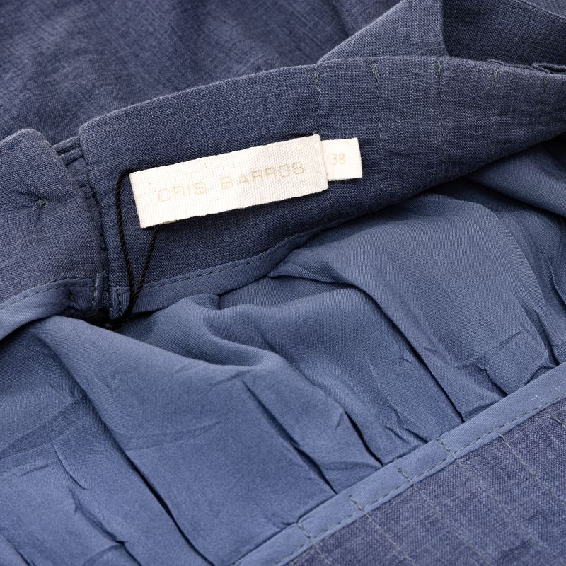 Blusa-Cris-Barros-Plissada-Azul