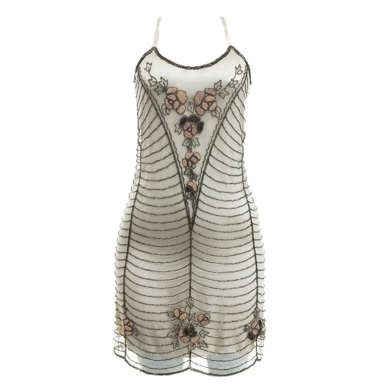 Vestido-Blumarine-Creme-e-Tule-Bordado