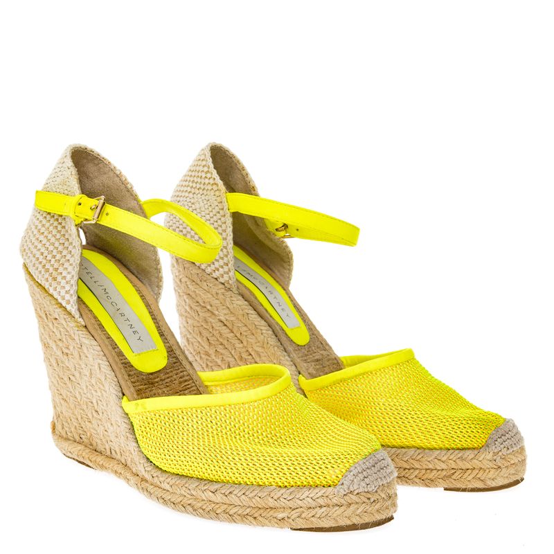 Anabela-Stella-McCartney-Corda-e-Trama-Amarelo-Neon