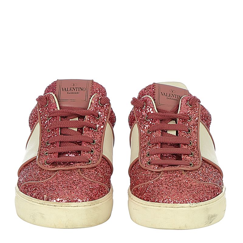 Tenis-Valentino-Glitter-Rosa