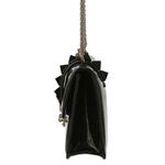 Bolsa-Valentino-Garavani-Glam-Lock-Pequena-Verniz-Preto