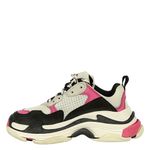 Tenis-Balenciaga-Triple-S-Rosa-Branco-e-Preto