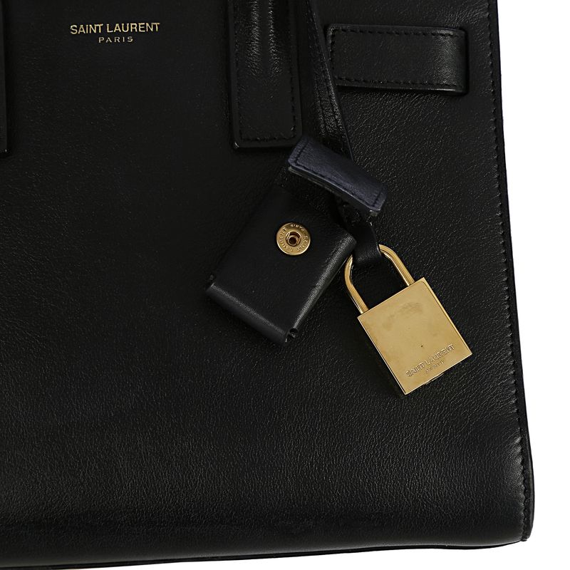 Bolsa-Saint-Laurent-Sac-Du-Jour-Nano-Preta