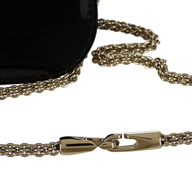 Bolsa-Valentino-Garavani-Glam-Lock-Pequena-Verniz-Preto
